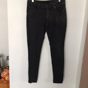 BLUE ASPHALT STRETCH SKINNY JEANS BLACK SIZE 15R NWOT EXCELLENT CONDITION!